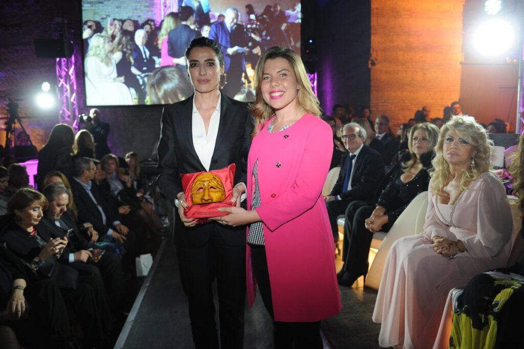 All_attrice Luisa Ranieri il premio Le Eccellenze campane