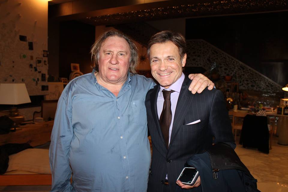 Gerard depardier ospite a Le eccellenze Campane a Parigi